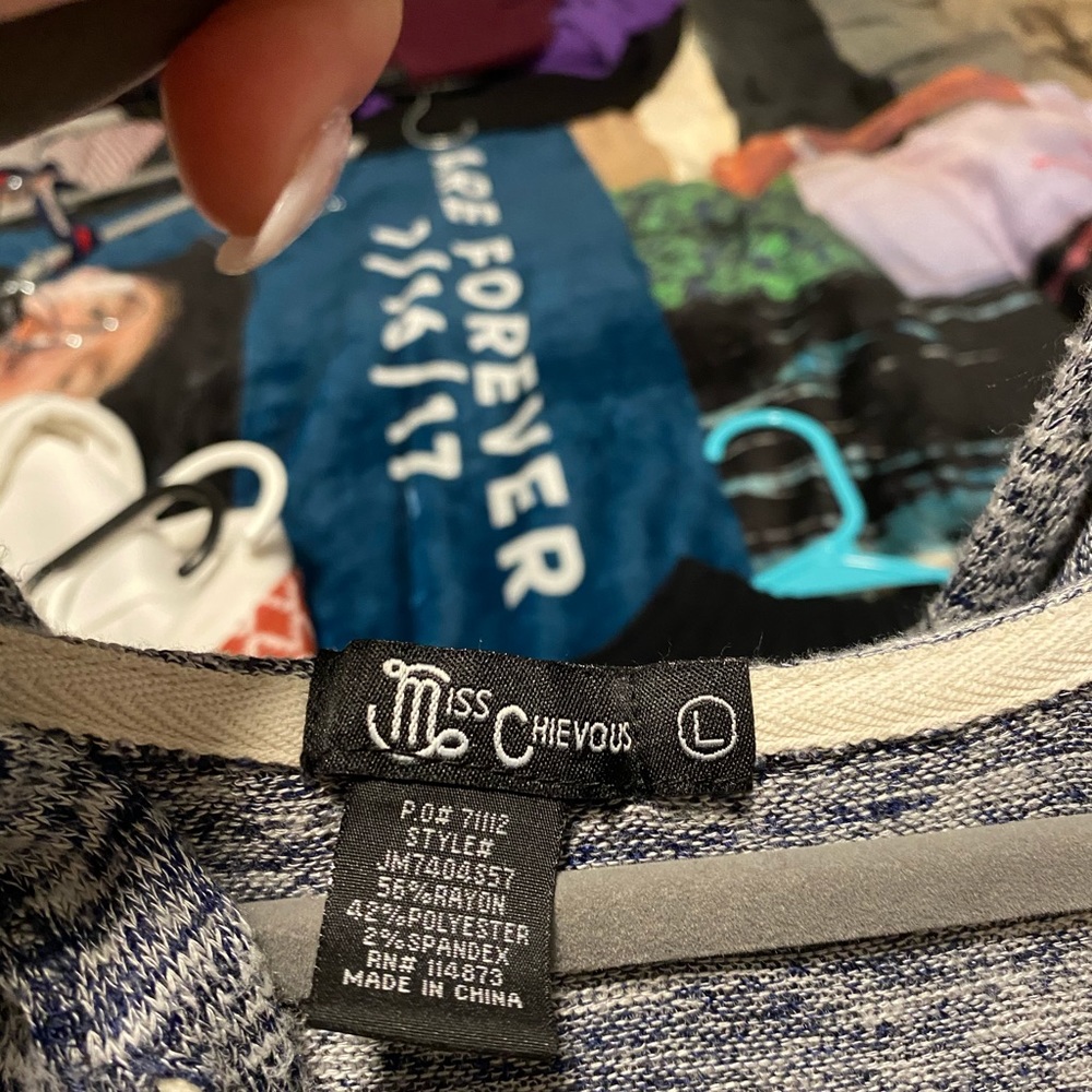 Women’s rose gold faith hoodie large